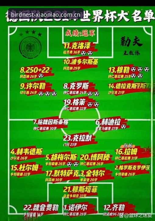 小鸟平台使用教程 德国队世界杯名单解析:在小鸟平台官网观看赛事使用教程